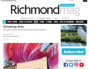 Growing Arts: Granby house article in Richmond Magazine